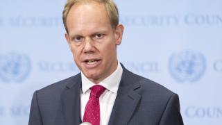 Ambassador Matthew Rycroft discusses UK priorities for UN at parliamentary meeting