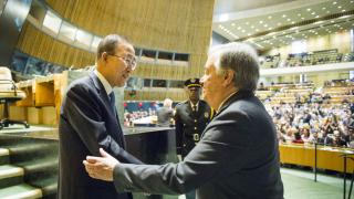 Ban Ki-moon: this United Nations Day comes at "a time of transition"