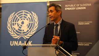 Mr Majekodunmi  gives acceptance speech