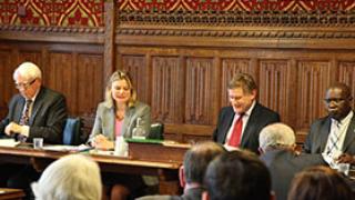DFID Secretary of State Justine Greening addresses joint APPG event