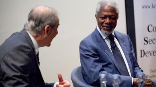 Annan reflects on global challenges at UN Forum preview event