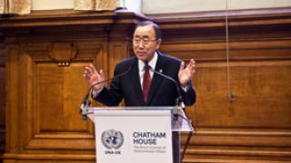 Ban Ki-moon "heartened" by youth engagement at historic UNA-UK event