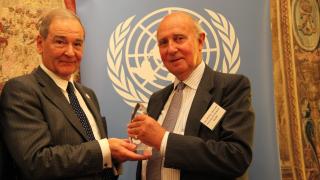Baroness Amos and Peter Sutherland join UNA-UK for UN Day reception