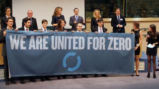 UNA-UK joins Global Zero at European Parliament