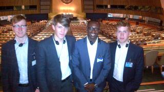 The next generation at the UN in New York