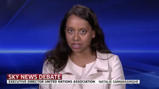 UNA-UK Executive Director on Sky News Debate