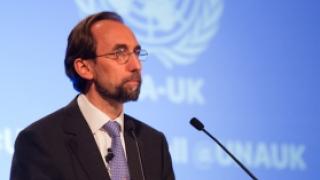 UN rights chief speaks out on refugee crisis and UK plans to "scrap" Human Rights Act