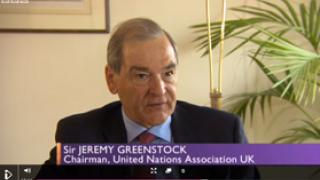 Sir Jeremy Greenstock - Sky News interview on Gaza