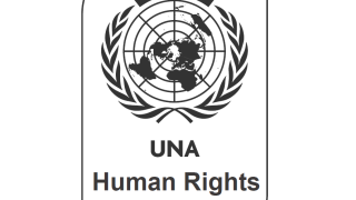 UNA Human Rights Palestine Logo